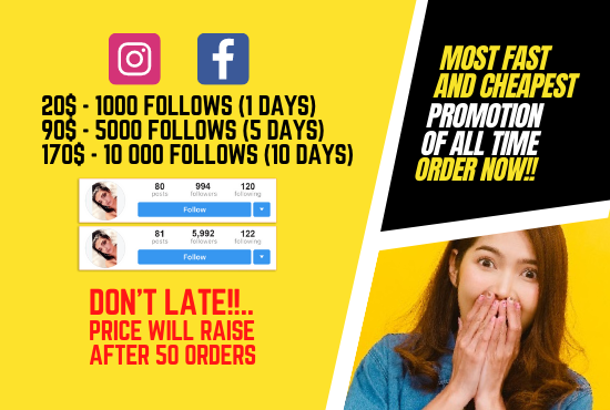 I'll promote social media Page & give non drop traffic