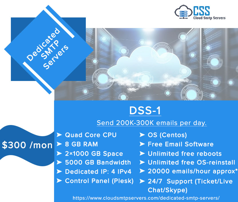  Cloud SMTP Servers-Email Marketing Campaign: 