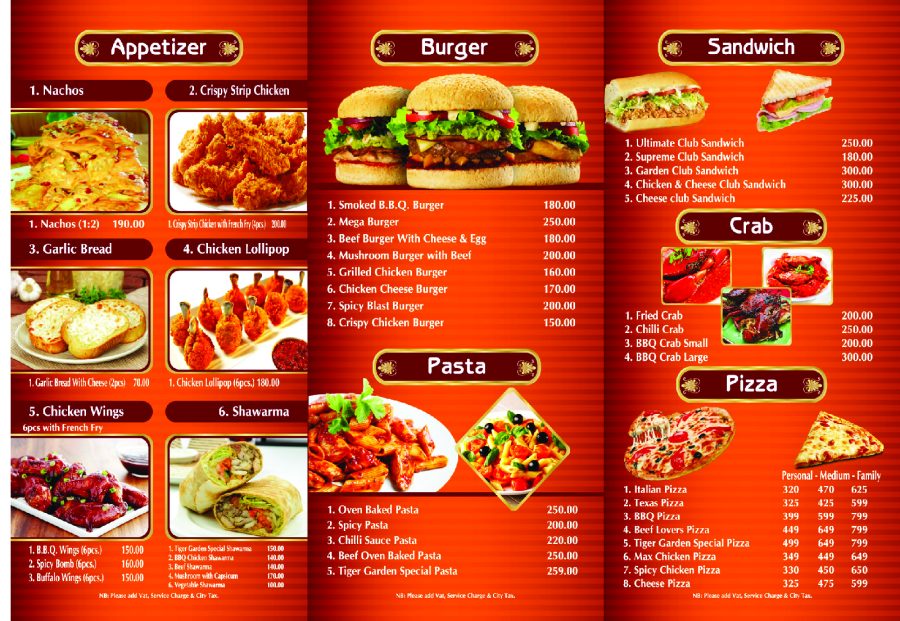 Food Menu & Restaurant Menu Design of your Business in 3 hours