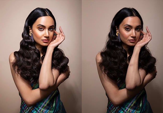 I will do professional portrait retouching business photo editing for you and your business