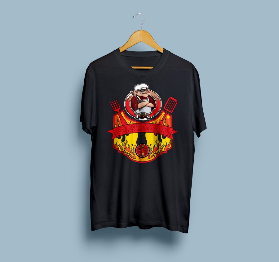 I will create an awesome graphic and typography tshirt design