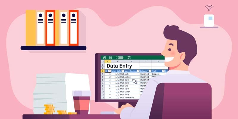 I will provide best DATA ENTRY as well as VIRTUAL ASSISTANCE work.