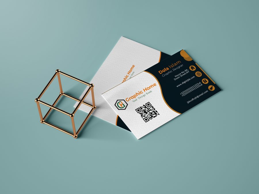 I will design minimal, elegant, unique business card with 2 concept.