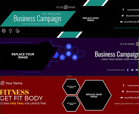 I will design outstanding Channel Art (Banner)