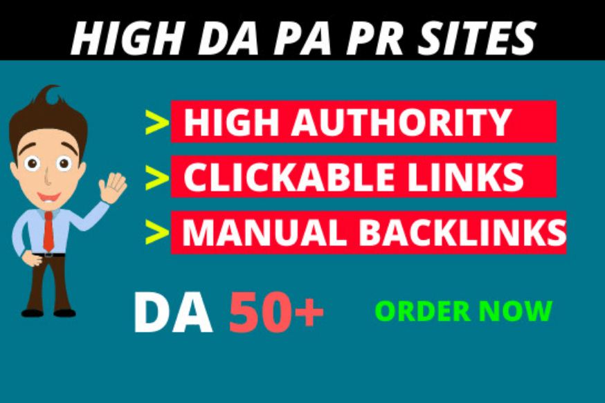 Create 100 high authority seo profile backlinks manual