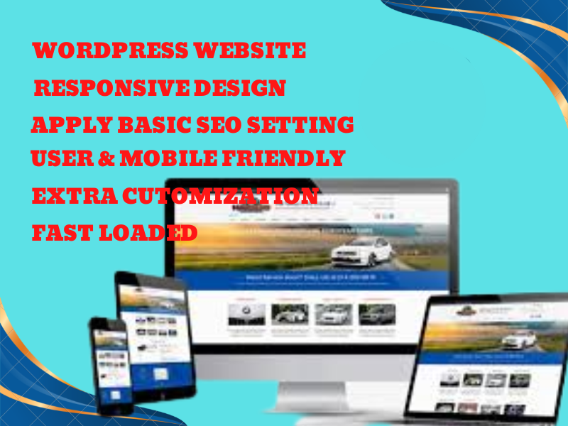 Design responsive, professional WordPress business website