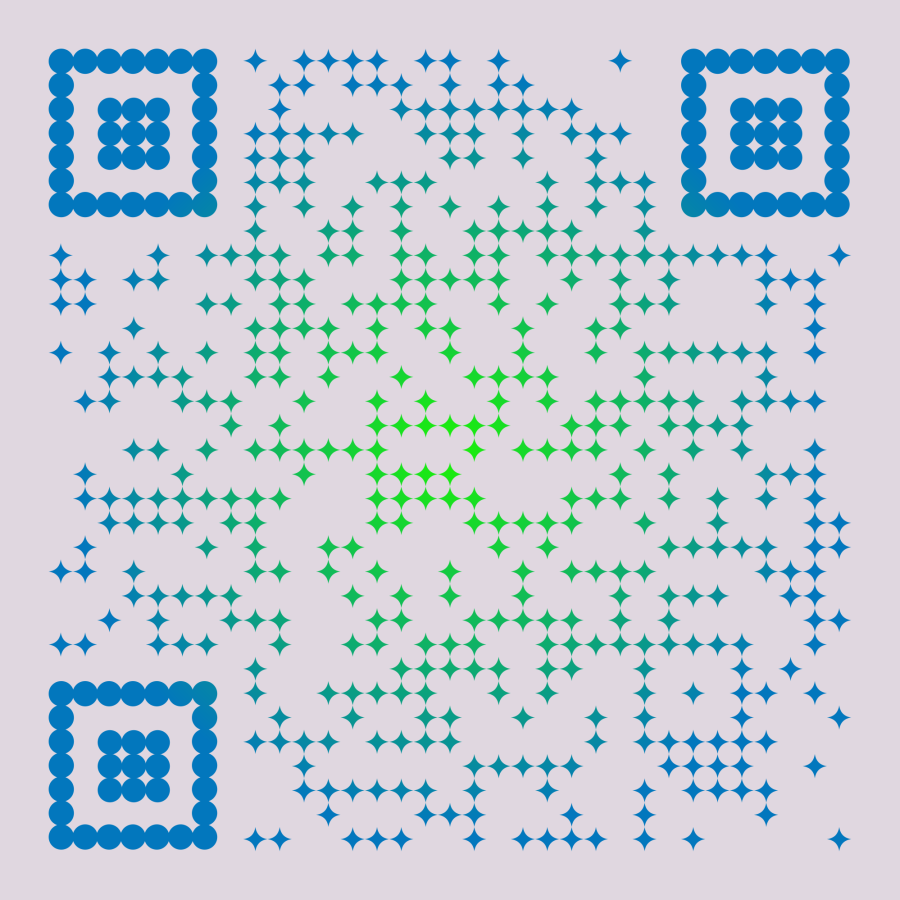 I will create Multicolor QR CODE with logo.