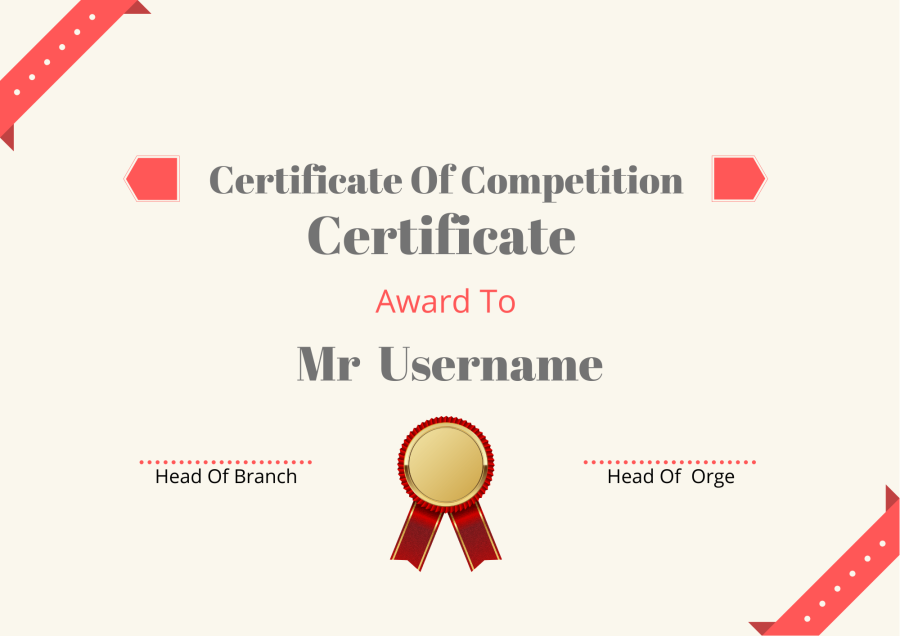 I Will Design Unique And World-Class Certificate
