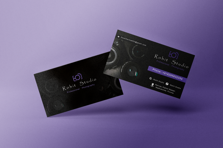 I will make you a professional business card suitable for you or your company/organization.