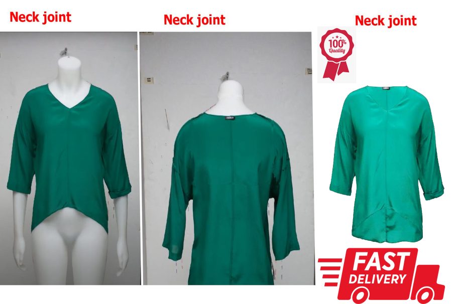 I will do ghost mannequin, neck joint, image editing in 24 hours