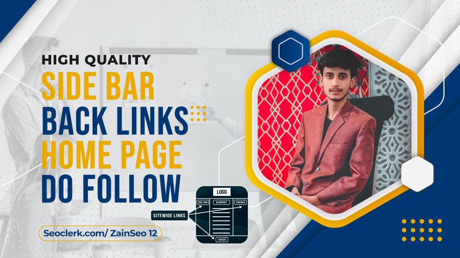 I Will Create 20 High DA/DR Homepage Sidebar Dofollow Backlinks For 3 Months Guaranteed