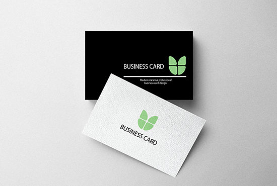 I will design print ready elegant and minimal business card 