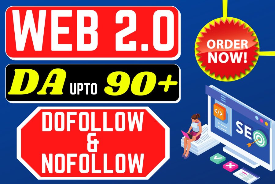 I will give up to 40 high authority web 2 0 backlinks