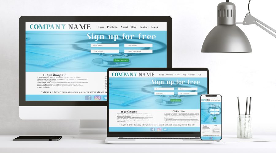 I will do modern landing page design