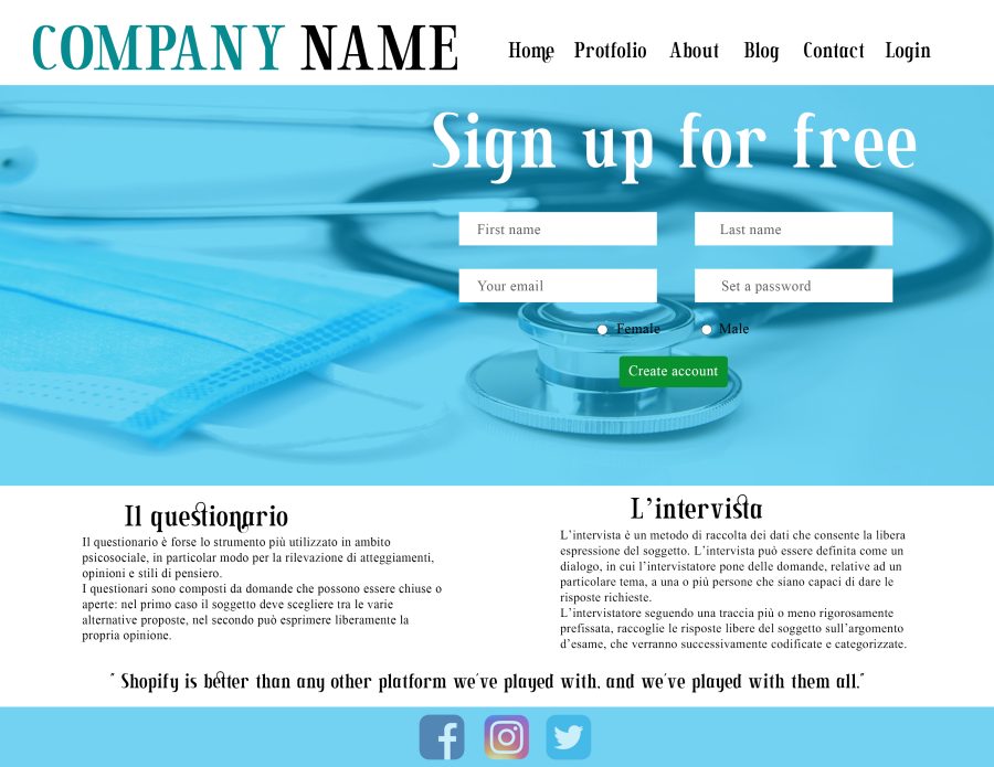 I will do modern landing page design
