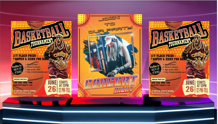 I will design an Amazing Professional Business Flyer or Sports Flyer or Event Flyer in 05 hours