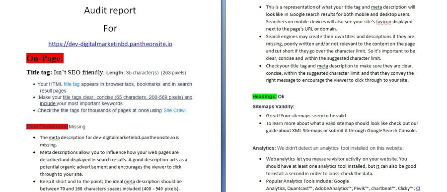 I will do quality on page SEO optimization service for WordPress website