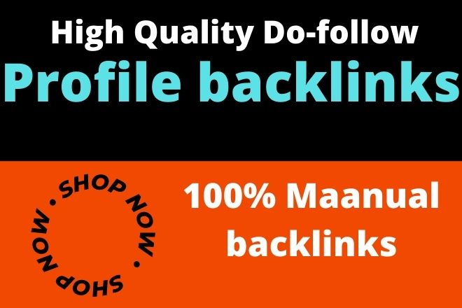 I will do high authority SEO dofollow backlinks 