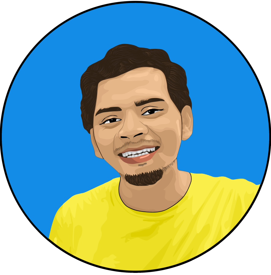 Artistic Vector Portrait Illustration from Photo