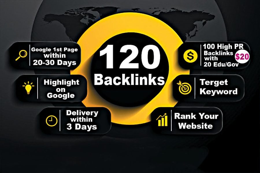120 USA pr9,edu dofollow seo profile backlinks service, link building