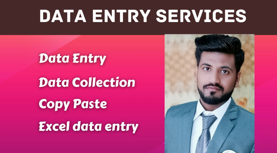 I will do data entry, excel, scraping, typing, copy paste work