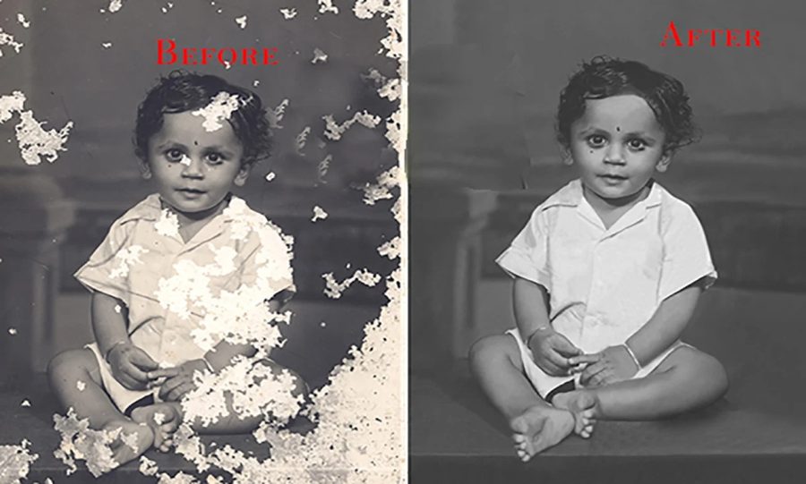 I will do old damaged photo repair and restoration in 2 hours