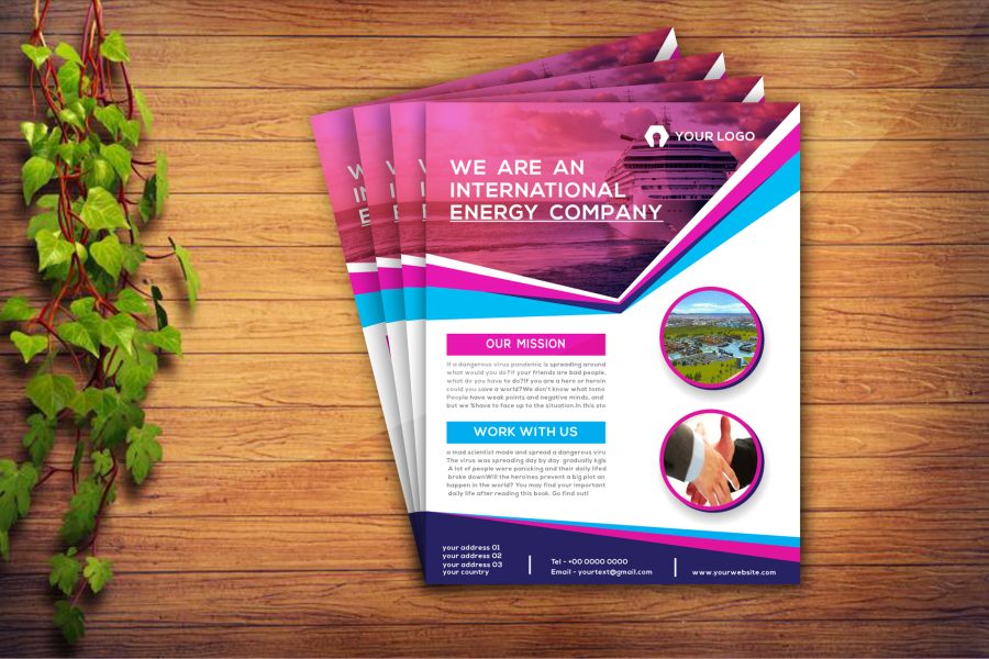I will design a professional flyer design in your business 