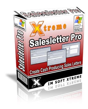 Xtreme sales letter pro software 
