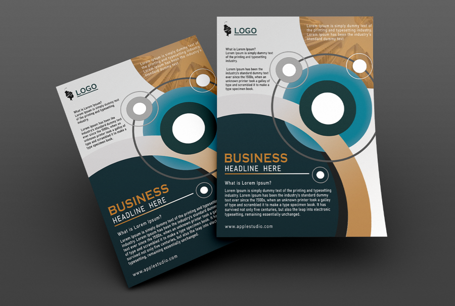 I will create professional flyer and brochure for your business