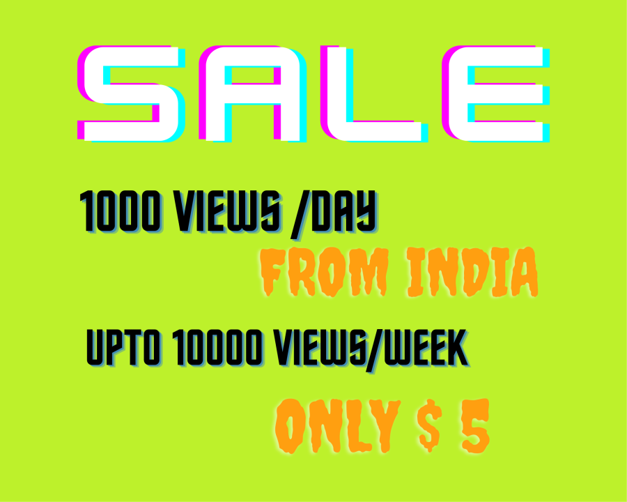 Get 1000 views on blog or website url link only in 1$