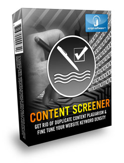 Introducing Content Screener : This software helps to check on your freelance writers work,