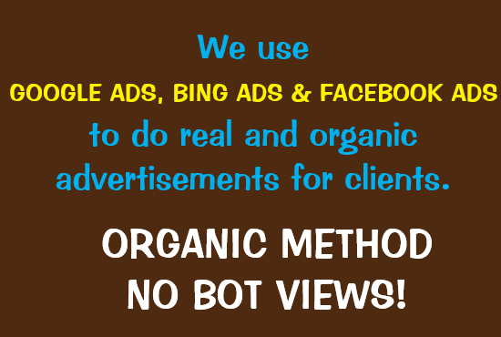 I will do organic youtube video promotion to boost your organic vistiors
