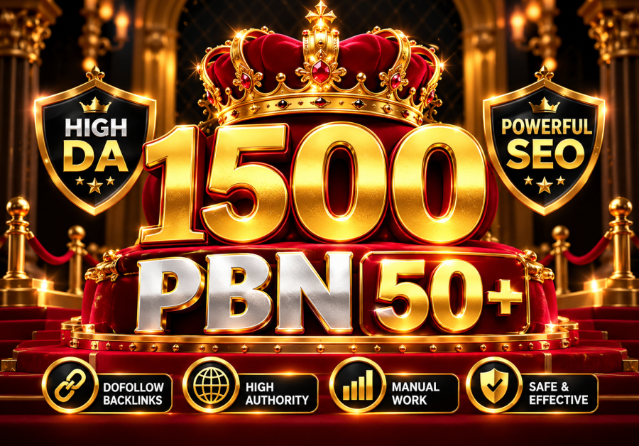 I Will Create 1500 High-Quality DA 50+ PBN Backlinks for Powerful SEO