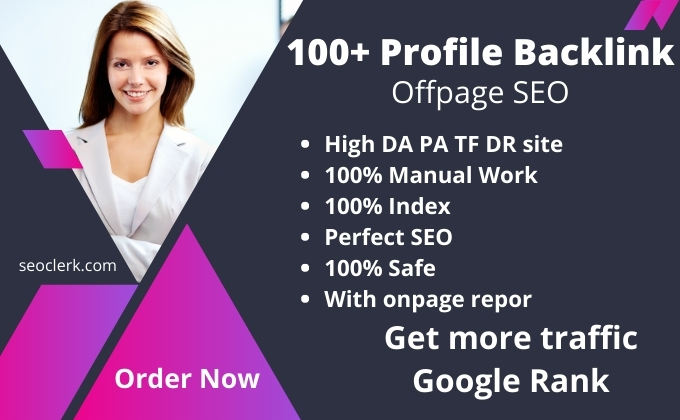 I will create do follow high authority profile backlinks