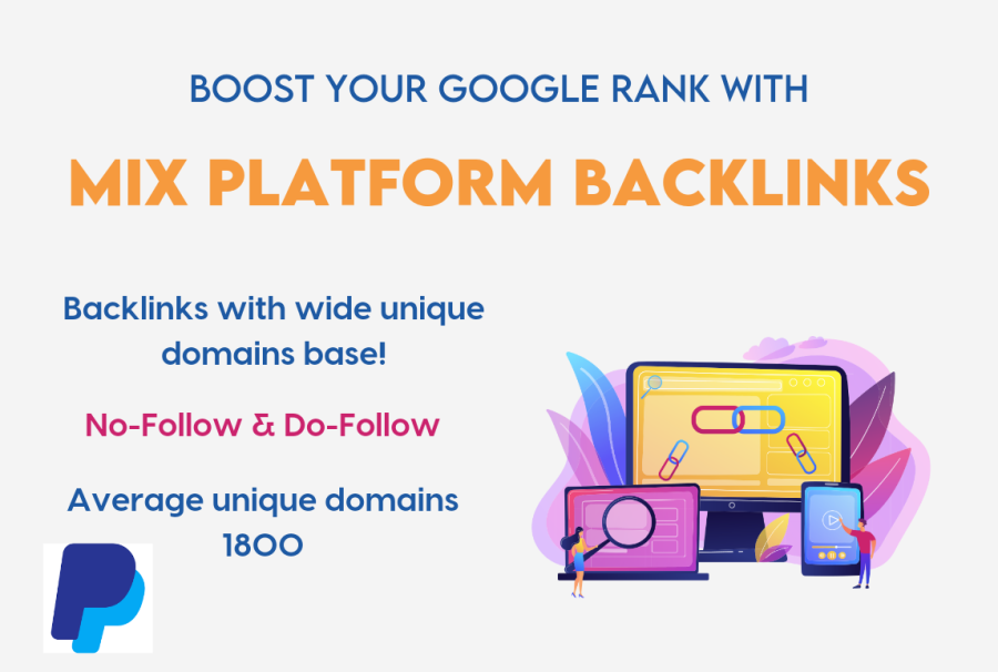 Get 10,000 high Quality Backlinks" Mix Platform Links 