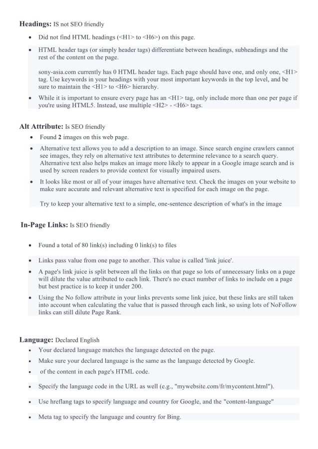 I will make SEO audit report for your Website