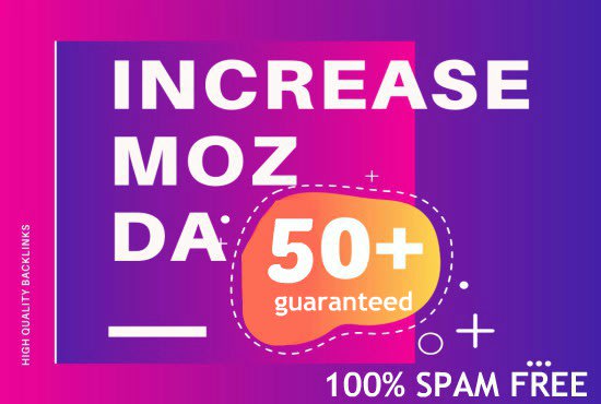 increase domain authority moz da 50 
