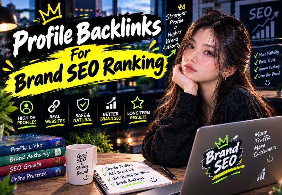 50 DR70+ Profile Backlinks for Brand SEO Ranking