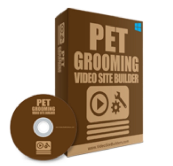 PET GROOMING VIDEO SITE BUILDER 
