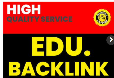 I will Create 300 high Quality Edu Backlinks
