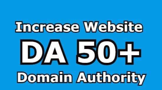 150 DA (Domain Authority) 50+ 100 percent do-follow links