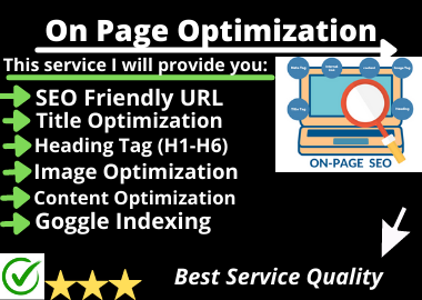 Rank your website in Goggle first page_ On Page SEO Service