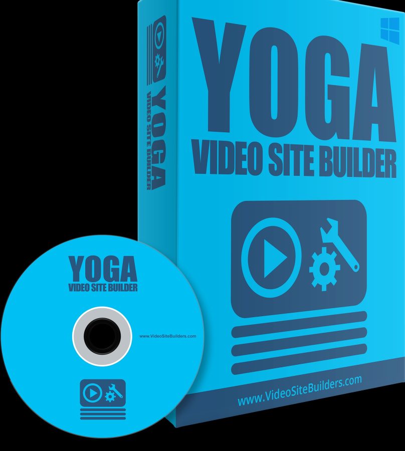 Yoga video sites builder software 