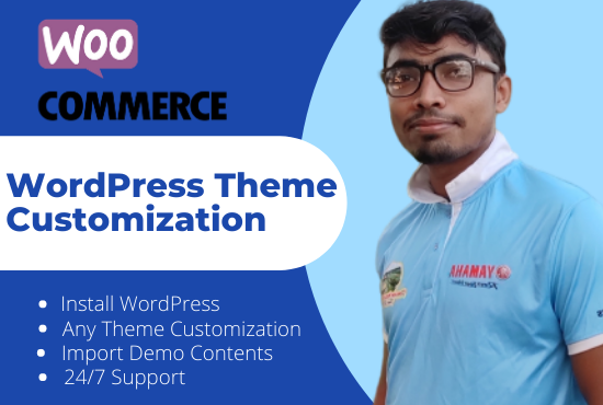 I will install wordpress and setup theme with plugins
