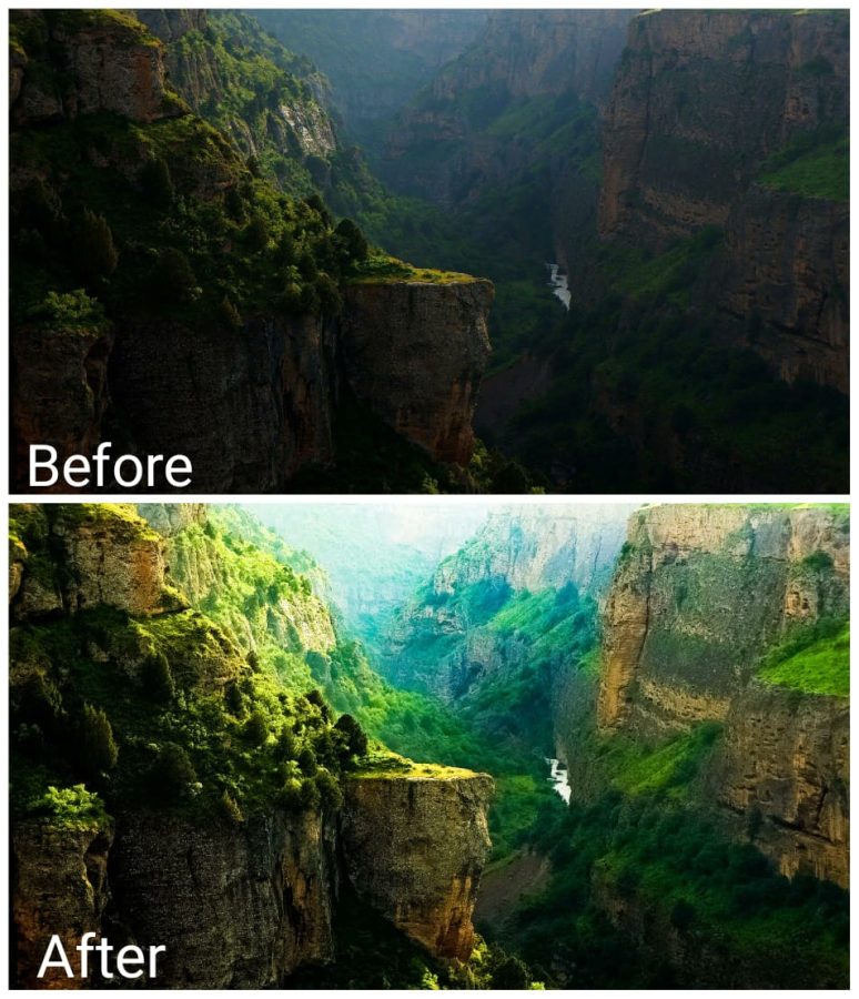 Photo editing, image enhancement and portrait image retouching.
