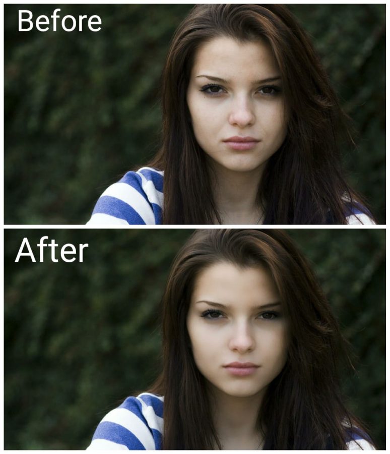 Photo editing, image enhancement and portrait image retouching.