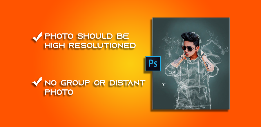 Transparent Smoke Effect On Your Photo - Photo Editing in Photoshop