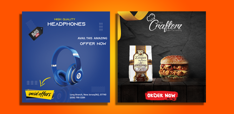 Professional Social Media Posts Design