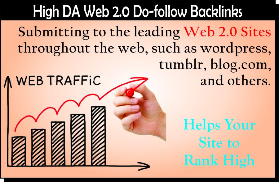You Will Get 10 High Quality Web 2.0 Backlinks