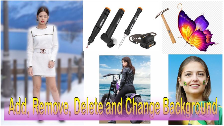 I will edit image in Photoshop, Remove, Delete, Change Background